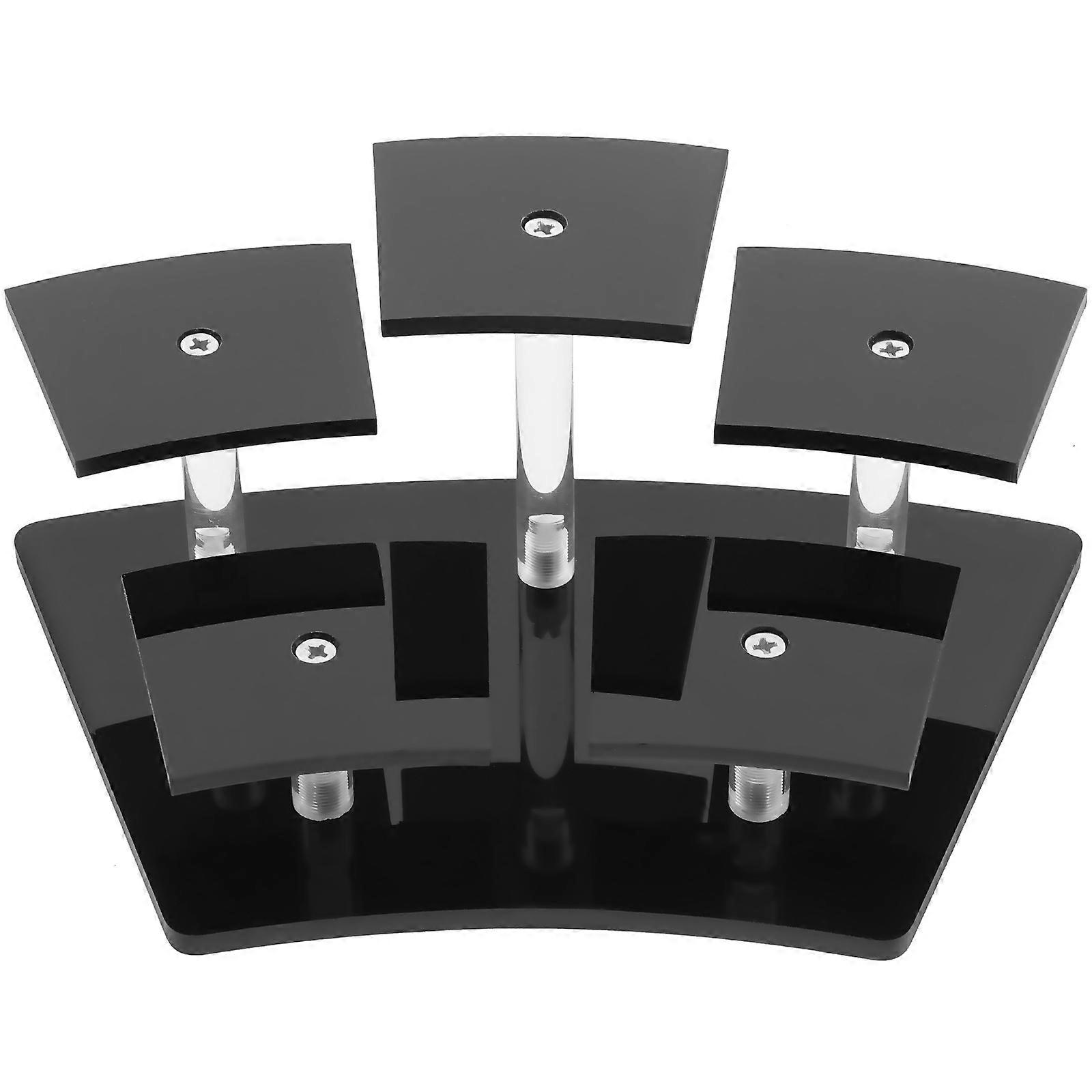 Action Figures Acrylic Rack Tier Display Stand Riser Organizer Glasses Stand Action Figure Rack