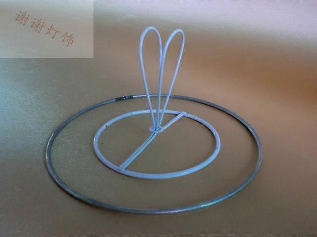 3Pcs Clip on Lampshade Frame Round Light Bulb Holder Round Bulb Holder Lamp Shade Bulb Holder