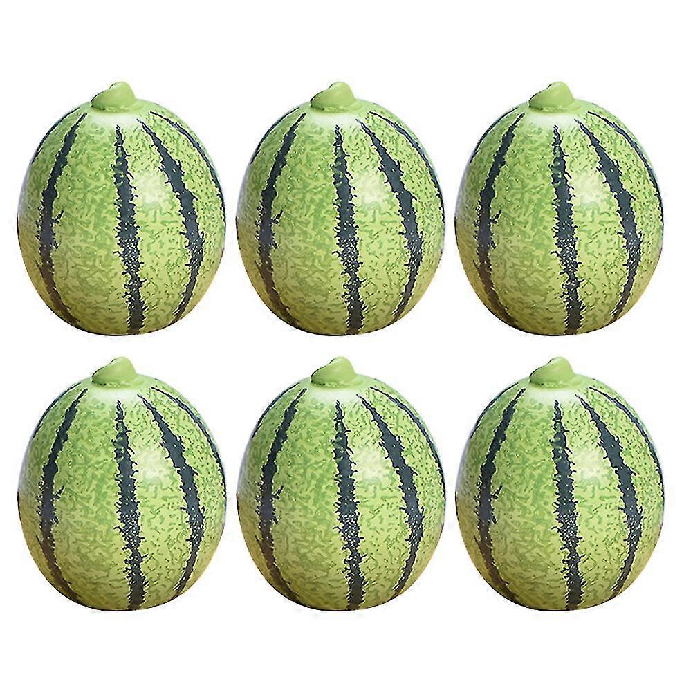 Lot de 6 mini pastèques miniatures