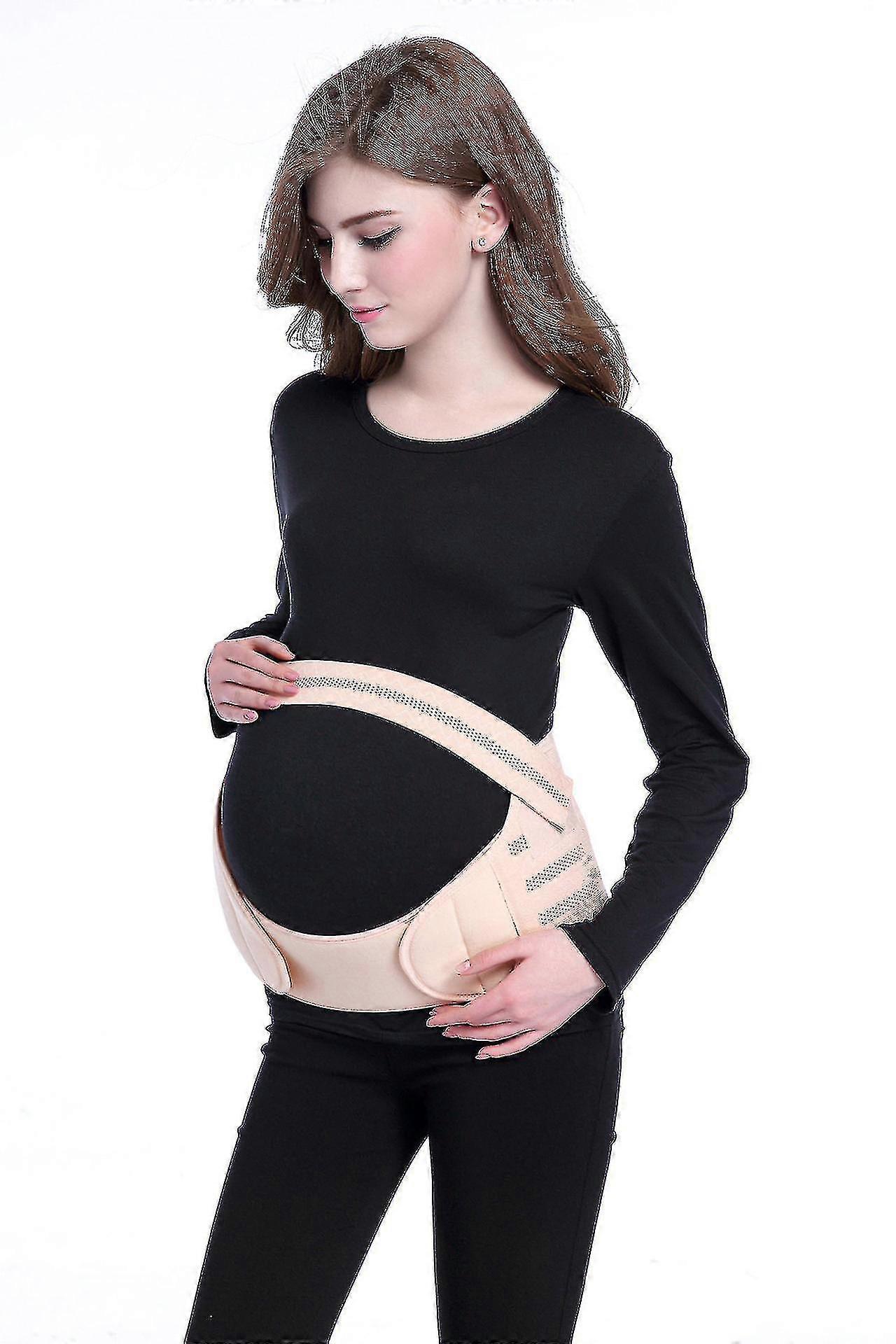 Pregnancy Support Belt 3 In 1 Maternity Belt Soft Stretchable Breathable Material For Pregnancy