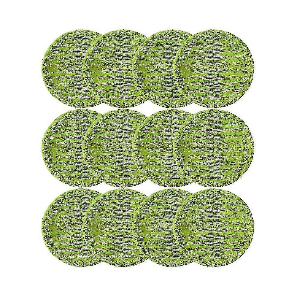 12 Pcs Replacement For Cordless Electric Rotary Mop Sweeper Wireless