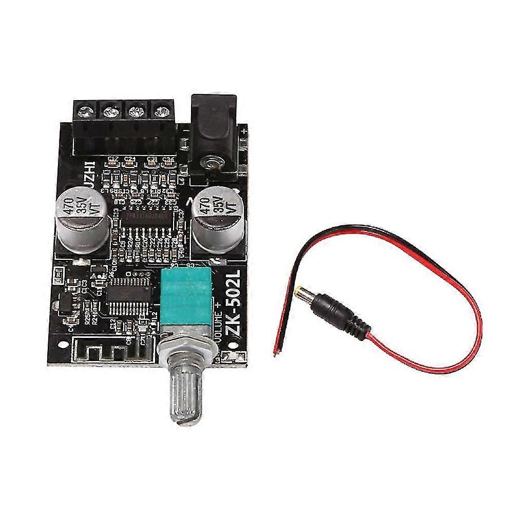 -502l 2x50w Bluetooth 5.0 förstärkarkort digitalt ljud Hifi Stereo Dual Channel Class D Amp Withou