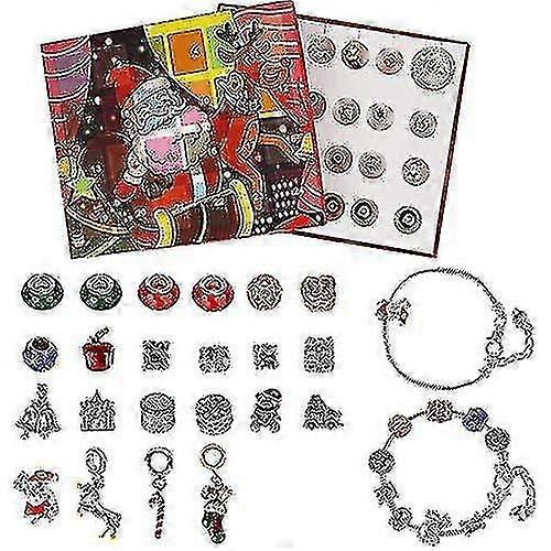 Christmas Advent Calendar Advent Calendar Jewellery Merry Christmas Advent Calendar Diy Neckla