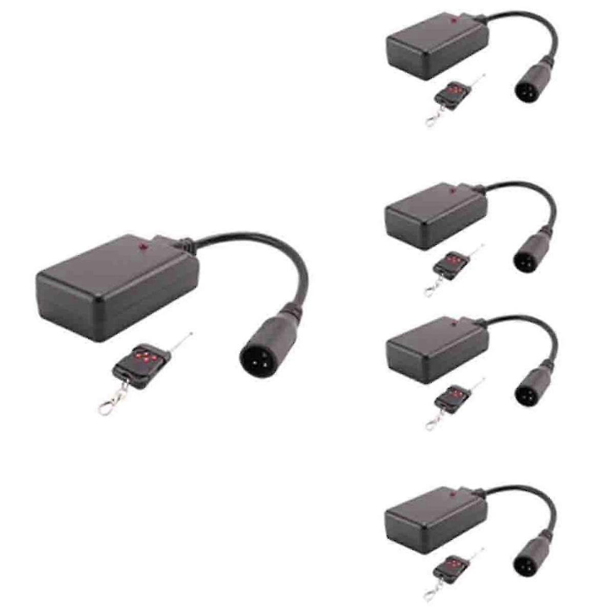 5 قطع AC 90-240V 3 دبابيس Xlr جهاز التحكم عن بعد استقبال معدات تحكم مستقبلات 400 واط 500 واط 900 واط 1500 واط آلة ضباب الدخان
