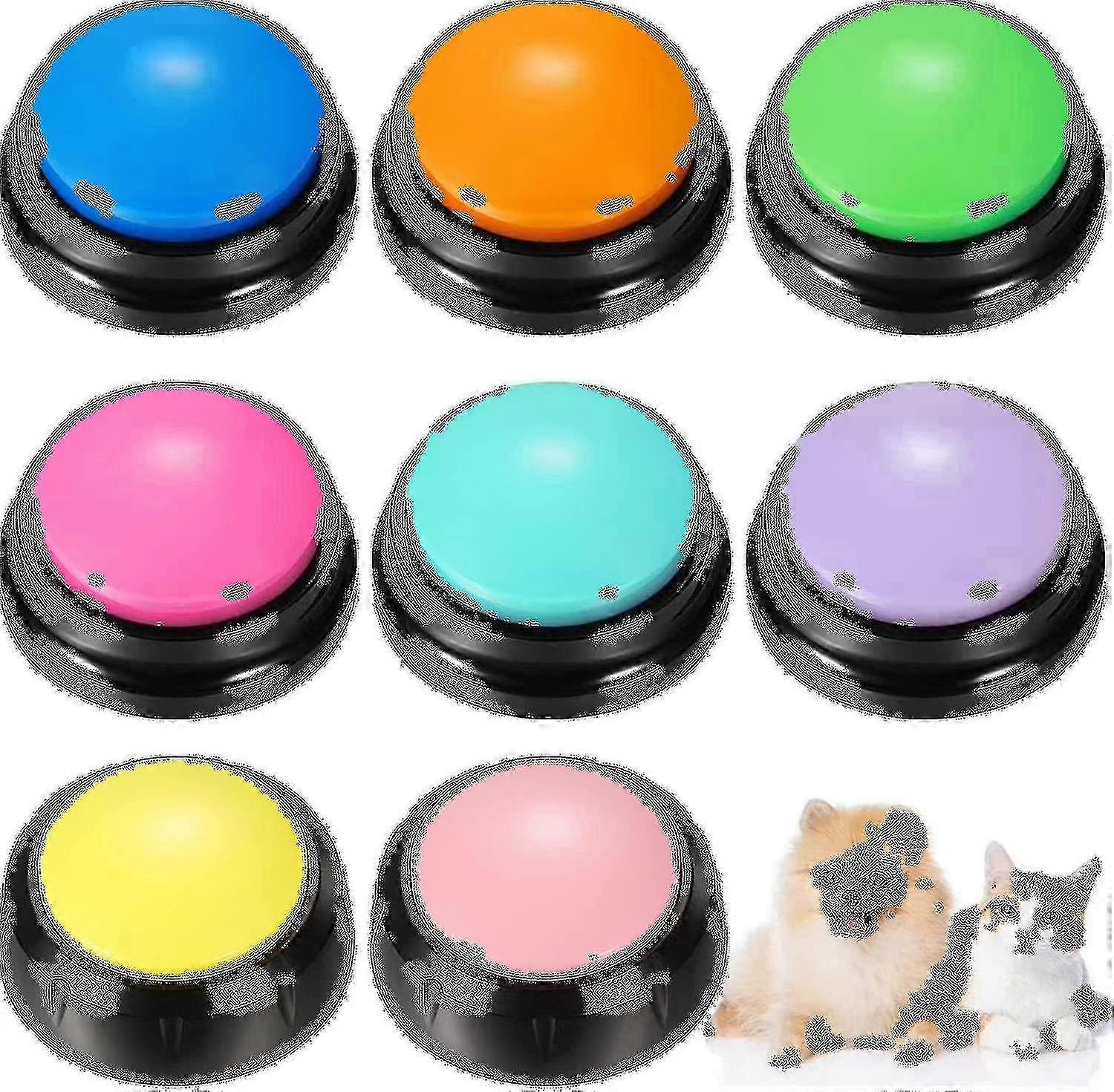 10 Recording Button Dog Buttons 30 Seconds Recordable Dog Tal Button Set Dog Communicat Buttons Pet Dog Spea Buttons F