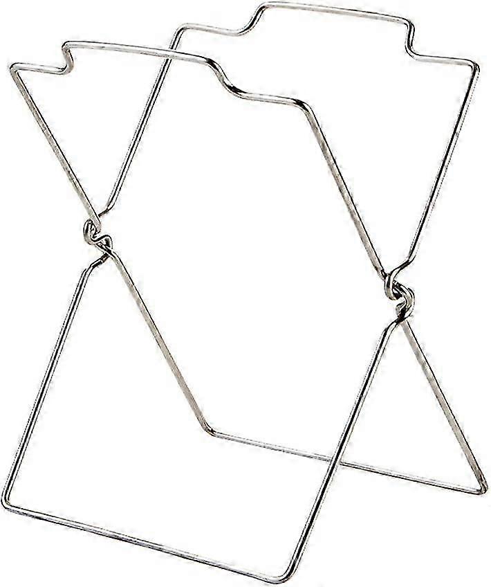 Foldable Stainless Steel Garbage Bag Rack for Kitchen Use