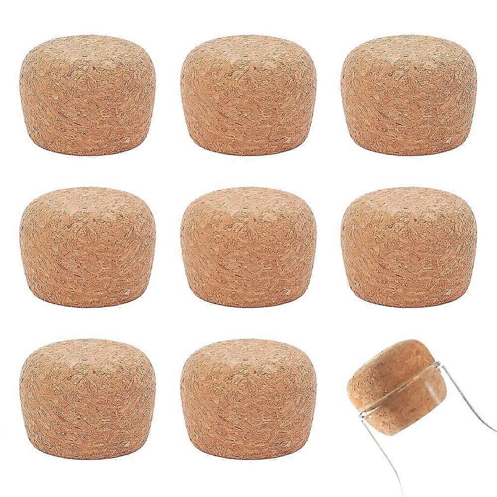 Cork Bottle Stoppers Bottle Tampions BurlyWood 38~44x30mm