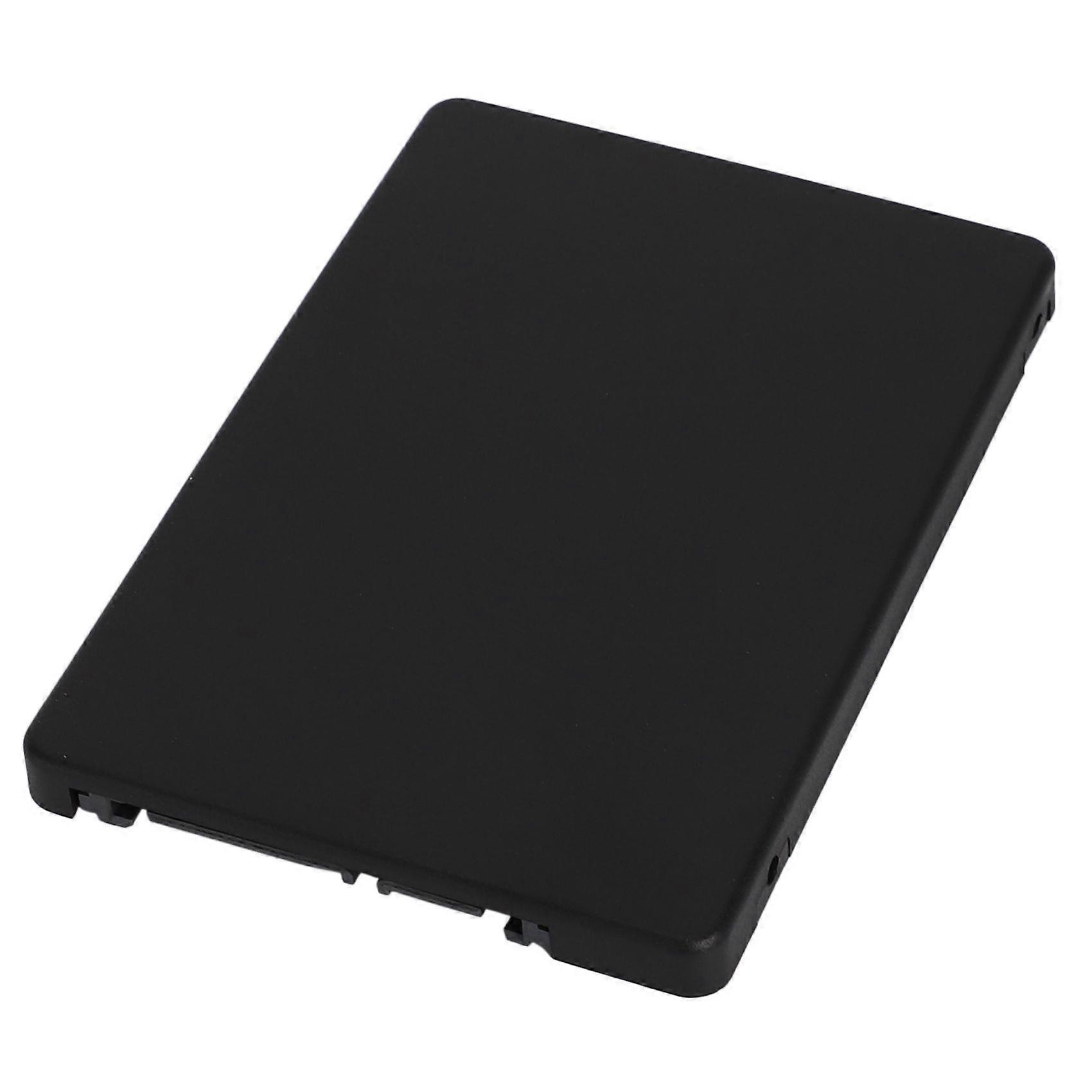 Mini Pcie mSATA SSD to 2.5 inch SATA3 Adapter Card with Case 7 mm Thickness black