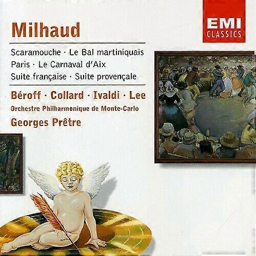 Milhaud Scaramouche etc. (Pretre) CD (2001)