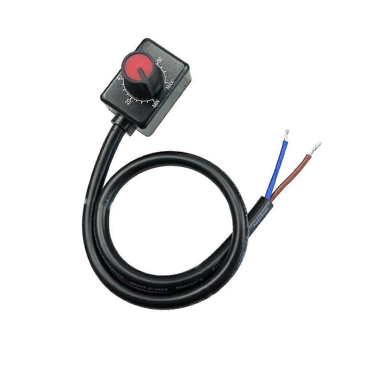 Dc 0/1-10v Knob Led Dimmer, Low Voltage Passive Dimmer Pwm Dimming For 0-10v Or 1-10v Dimmable Elec