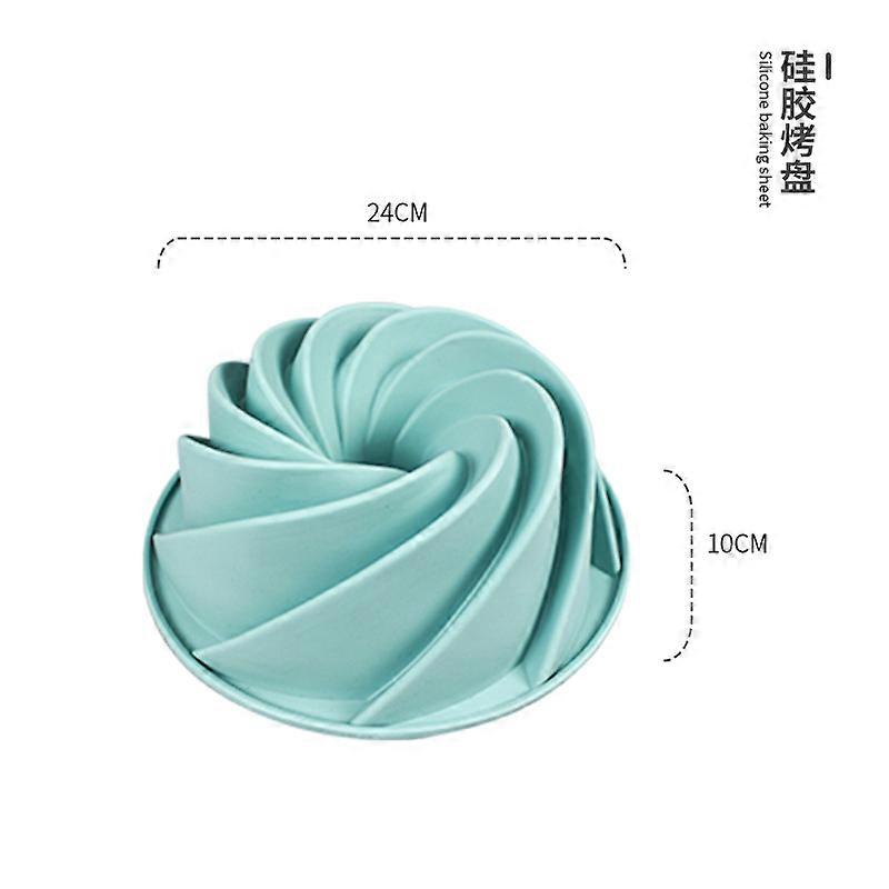 Stor rund silikon stekepanne Type 1