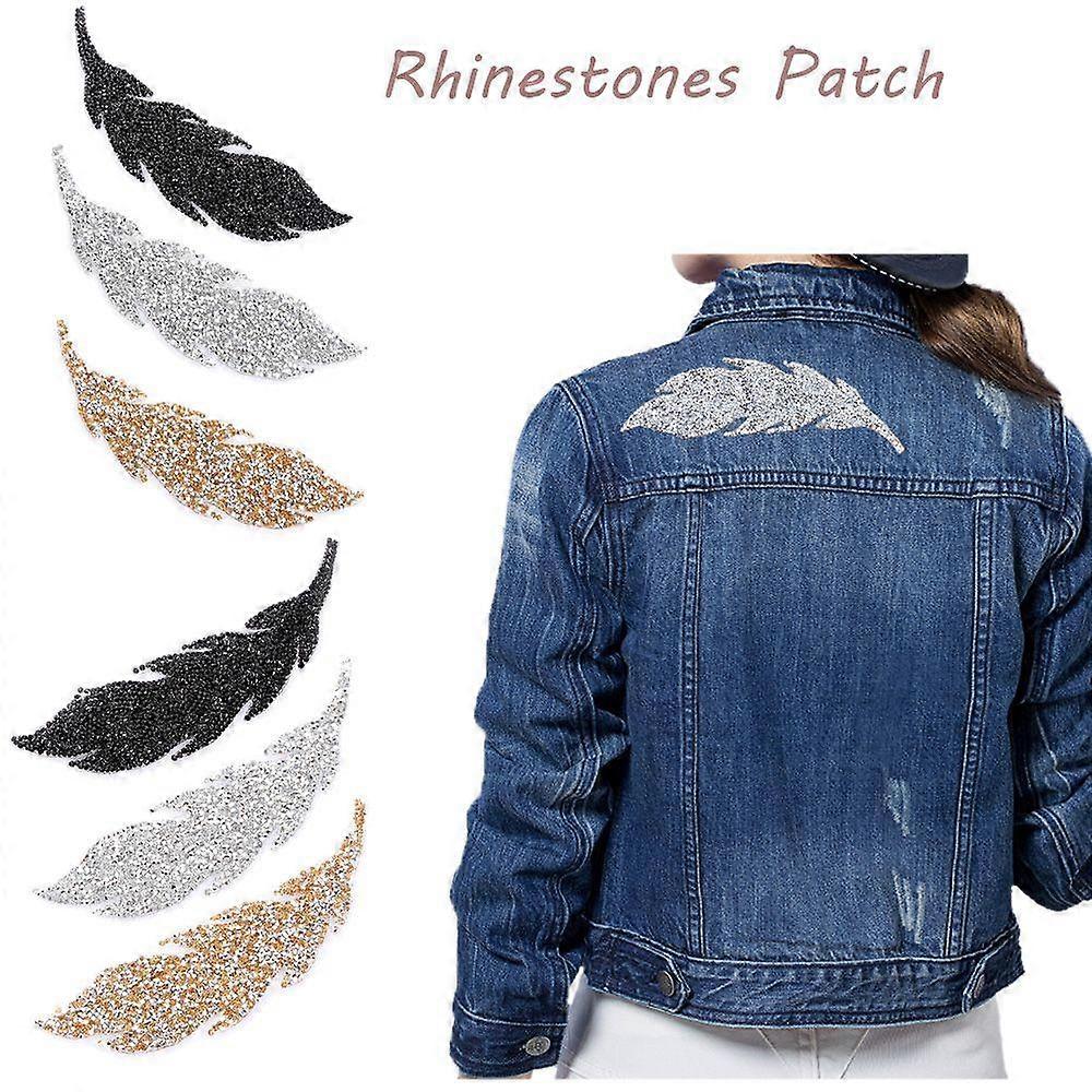 Fier de călcat Decorațiuni de îmbrăcăminte Motive Autocolant Frunze Strasuri Patch-uri Îmbrăcăminte Accesorii Hotfix