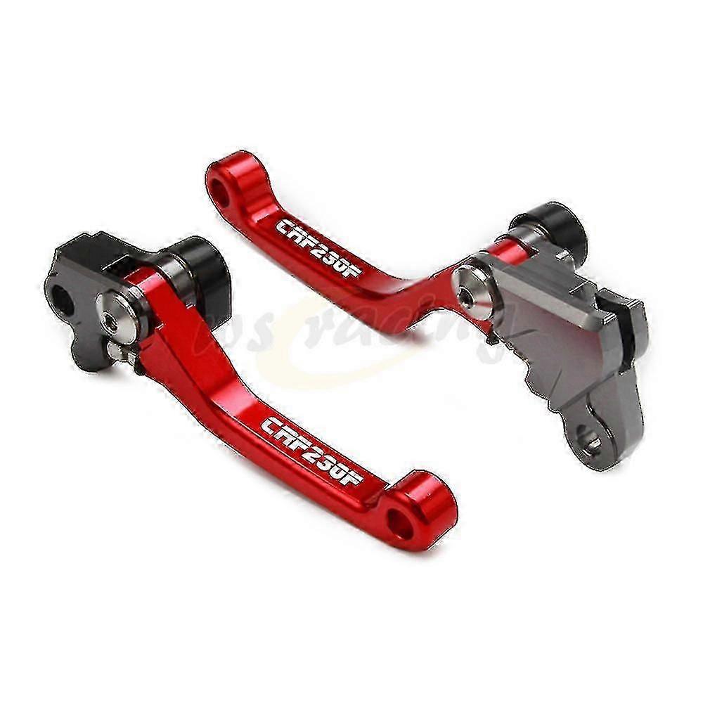 Motorcycle Cnc Foldable Pivot Clutch Brake Lever Handle Compatible With Honda Crf150f Crf230f Crf 230f 2003-2019 Crf250f 2019-2022