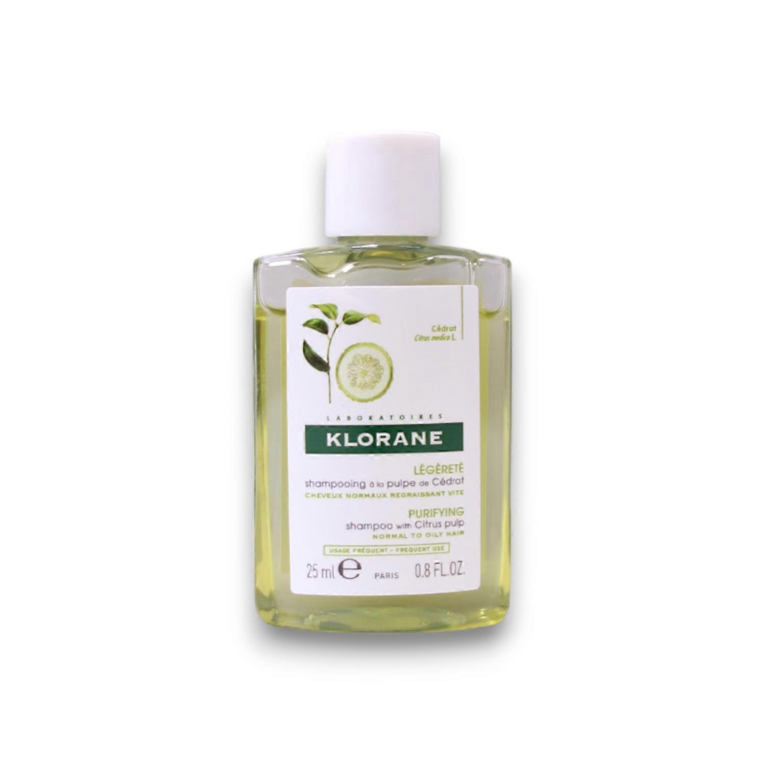 Klorane, Rensende, Hårshampoo, Til Rensning, 25 ml