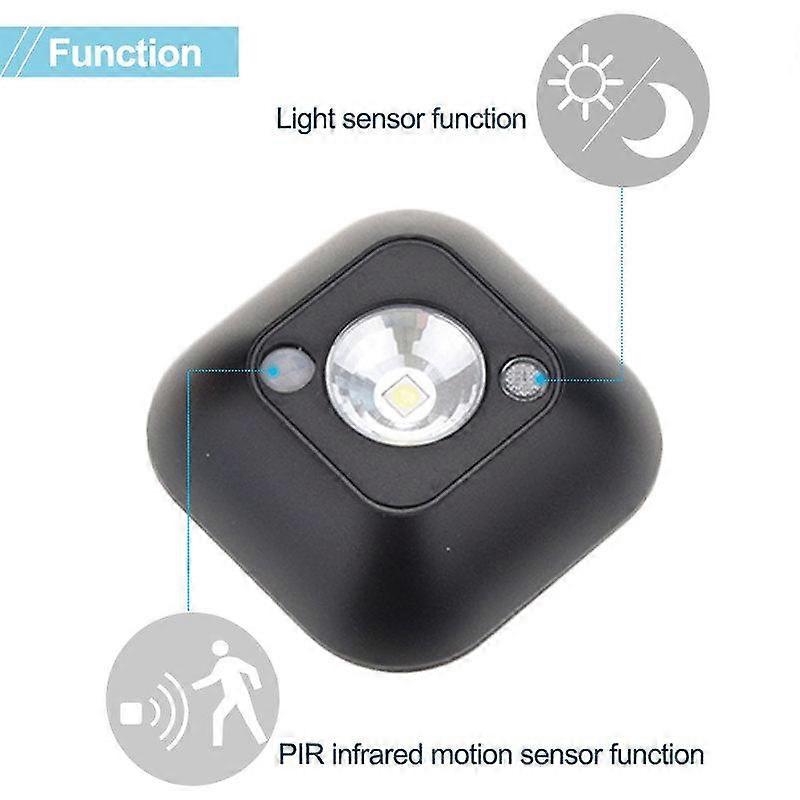 Luz noturna sem fio LED Luzes de decoração de quarto Lâmpadas Lâmpada com sensor de movimento Gabinete Escadas Parede Lâmpada decorativa de Natal