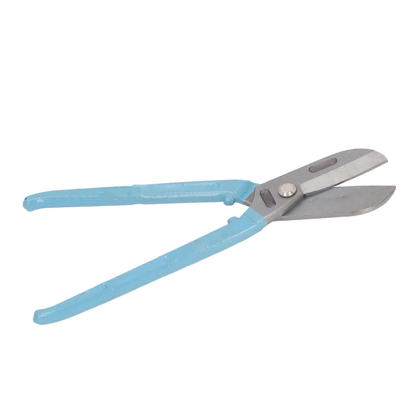 Tin Snips 10 Inch CVS High Hardness Rust Prevention Metal Sheet Shears for Cold Rolled Steel Plate Below 1mm
