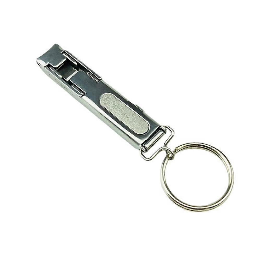 Ultra-Thin Nail Clipper for Travel - Stainless Steel, Compact Size, Ergonomic Design, Lightweight and Portable
