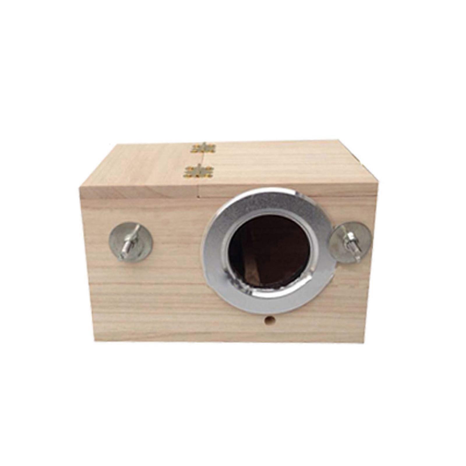 Wooden Parakeet Nesting Box Medium