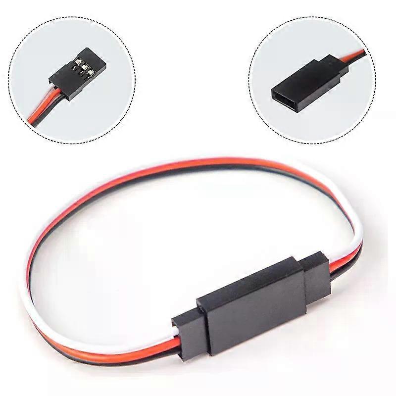 30pcs 3-Pin Extension Cable 5 Sizes For Servo Extension Cable Remote Control Parts