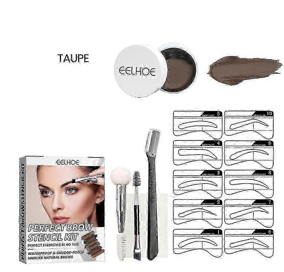 眉毛ジェルセット防水刺繍、汚れなし、化粧なし、眉毛修理、自然な立体眉毛ペン