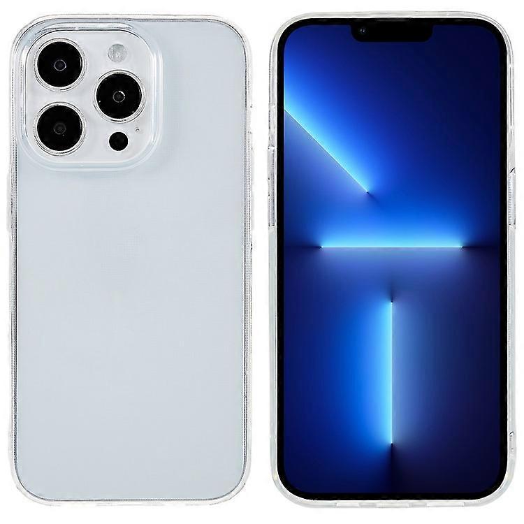Compatible For iPhone 16 Pro Max Clear Case Watermark-Free 2.0mm TPU Phone Cover