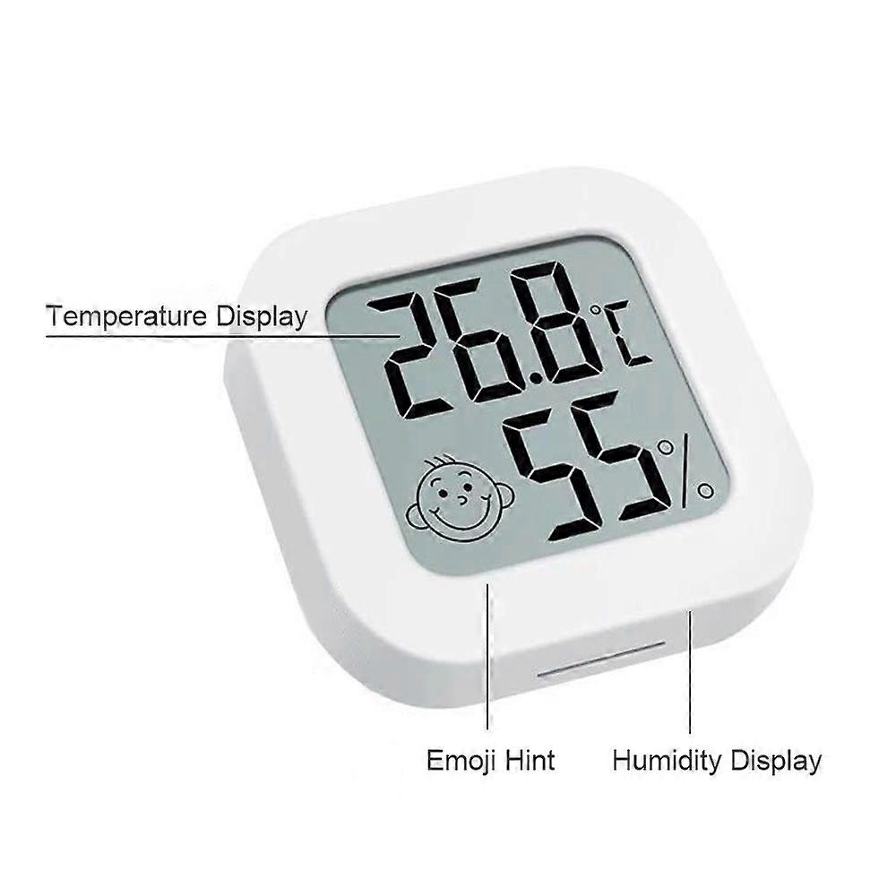 Indoor Hygrometer Thermometer Humidity Gauge Monitor with Temperature -50℃-70℃ and Humidity 10%RH-99%RH Sensor