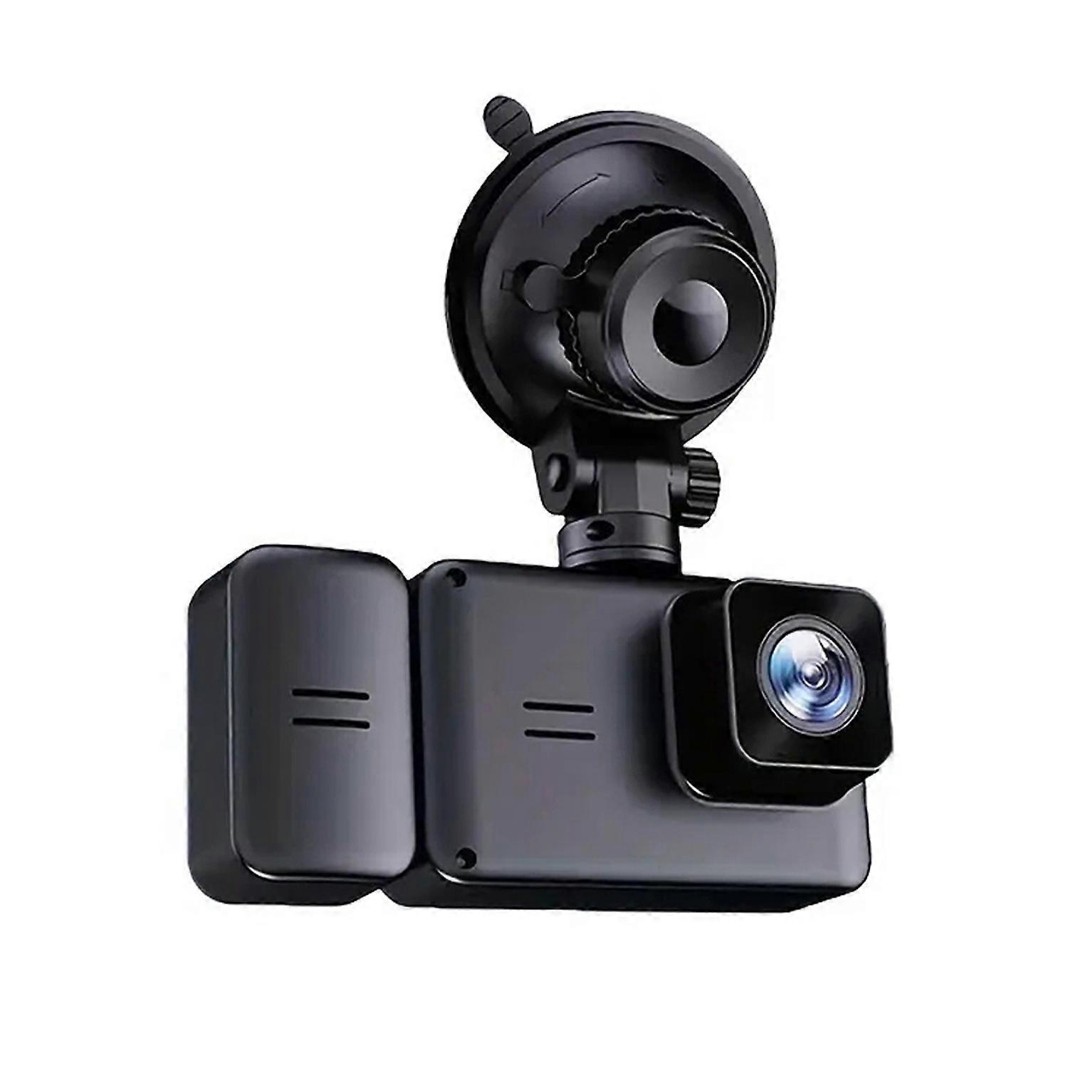 1080P Car DVR Dash Camera Front Inside Rear Camera 3 Lens 2 Inch Screen Dashcam Built in WiFi Suppor