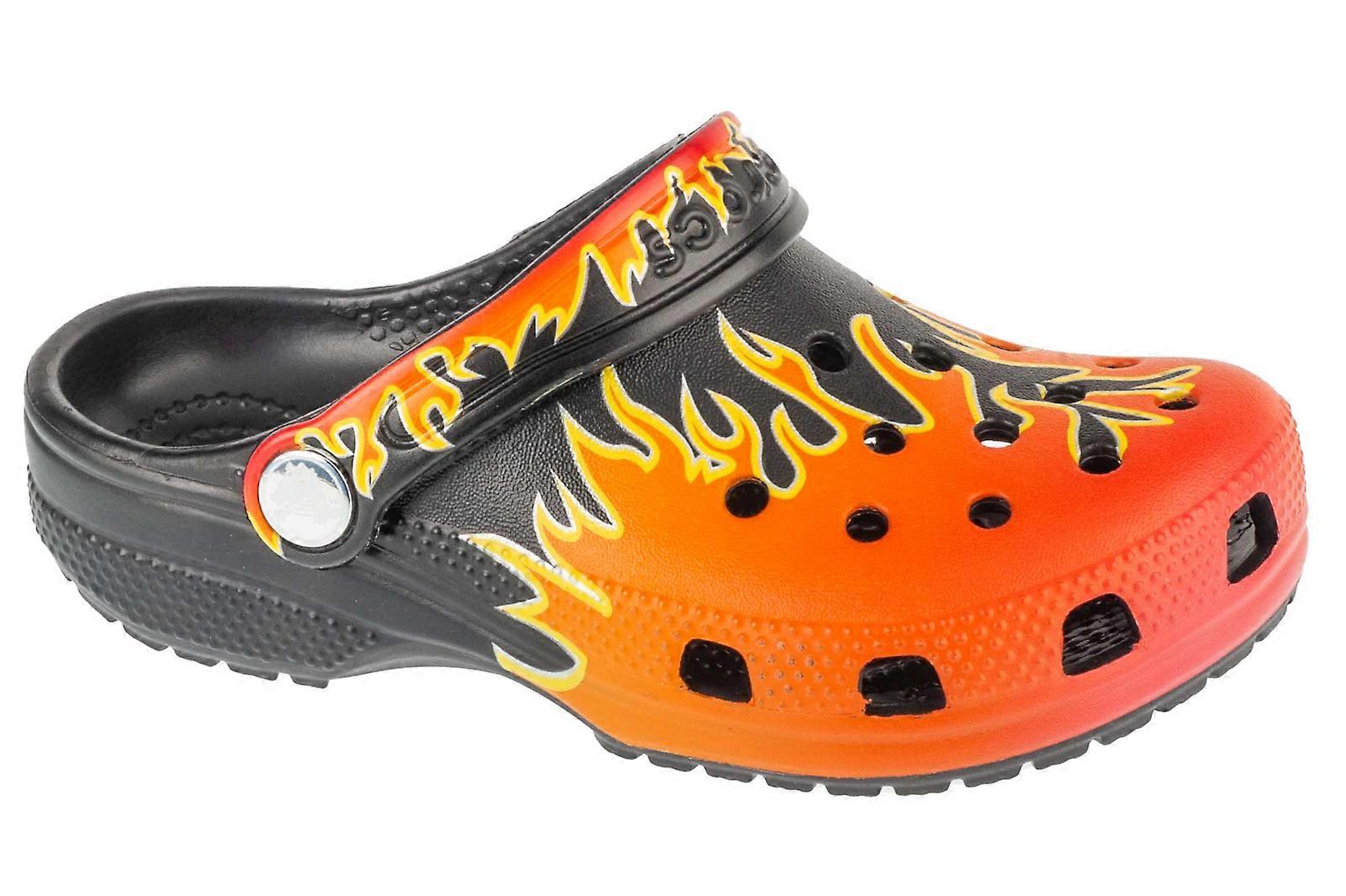 Pantoletten Crocs Classic Flames Clog Kinder
