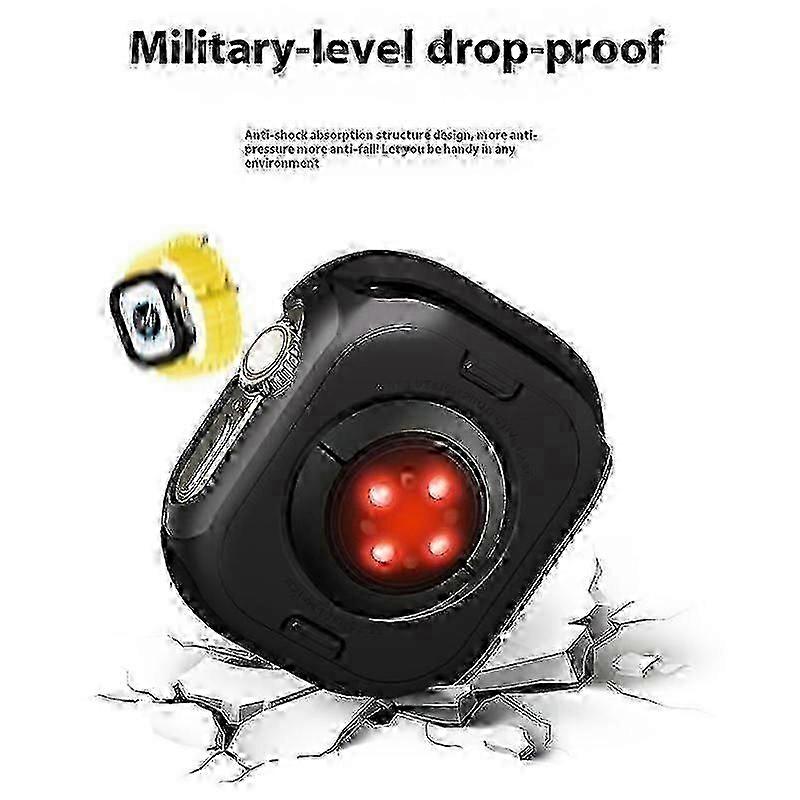 Apple Watch Ultra/ultra 2 49mmプロテクター用アルミニウムチタン合金+ tpu時計フレームケース