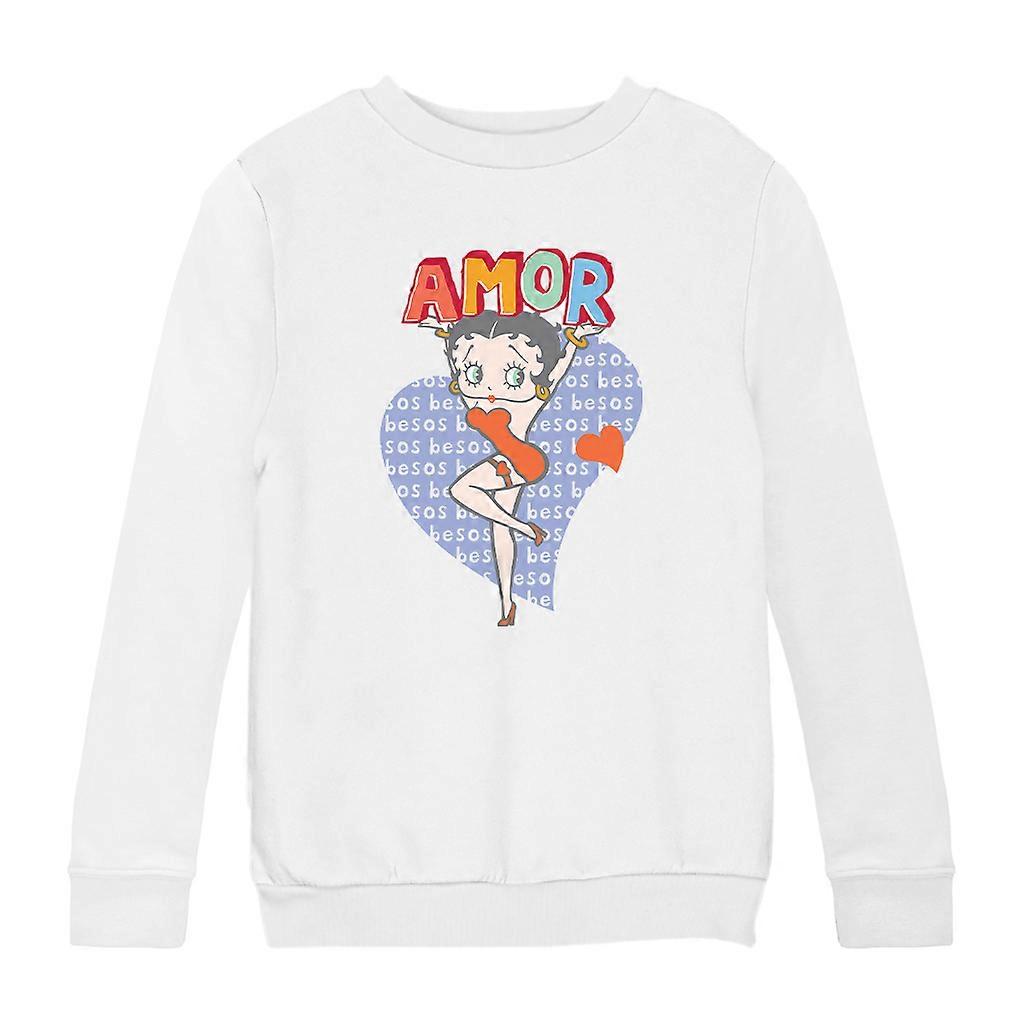Betty Boop Amor Kid's Sweatshirt