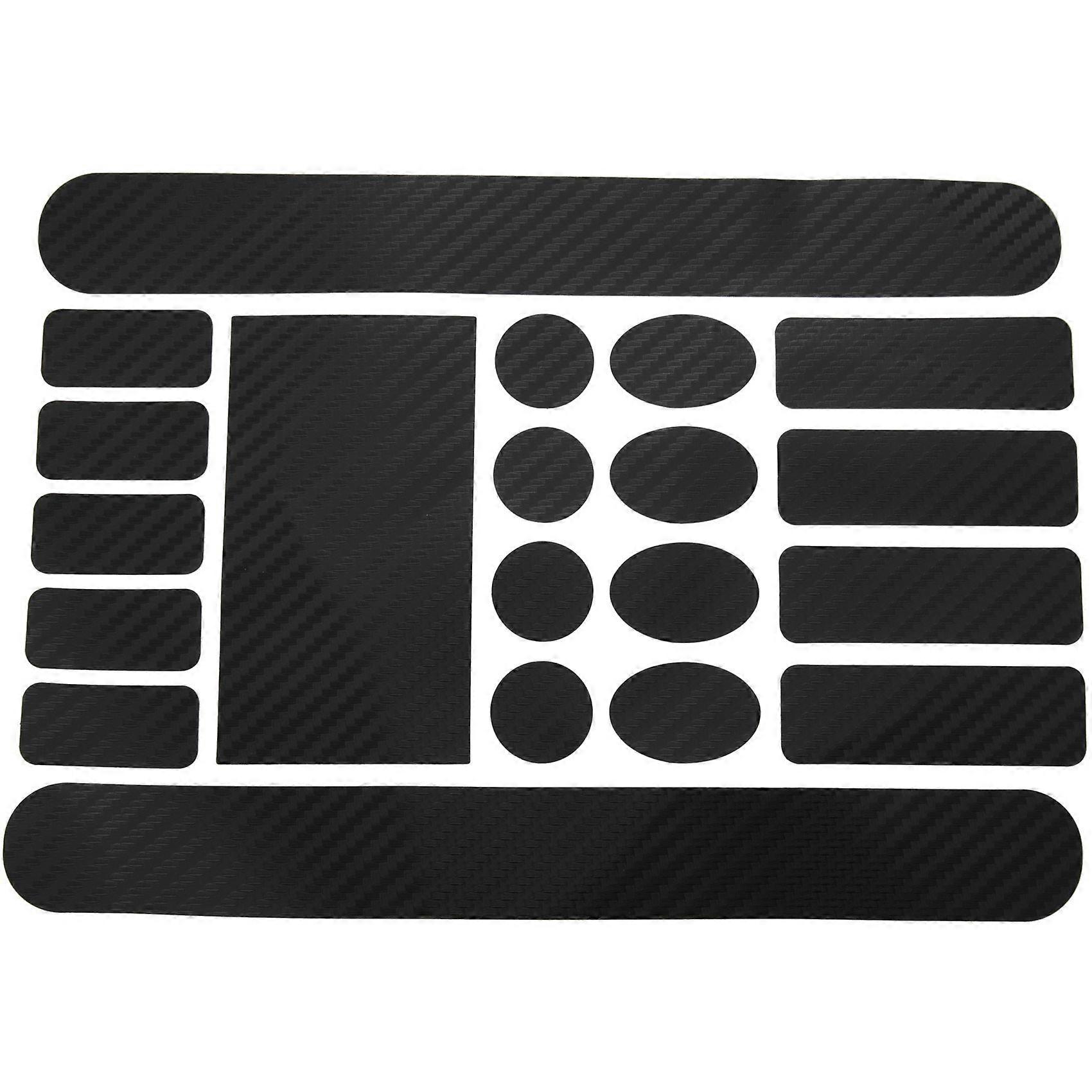 Bike Chain Stay Protection Cycling Fork Wrap Guard Pad Carbon Black