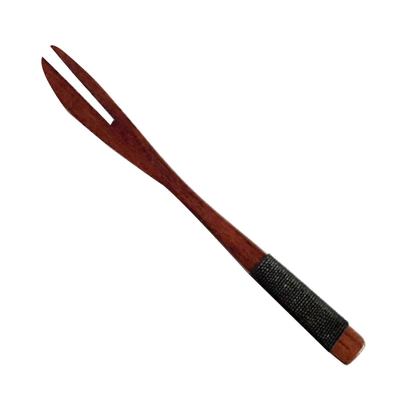 Wooden Mooncake Knife Forks Cutlery Cutters Knives Party Supplies Kitchen Utensil Dessert Tablewares Packaging for Party