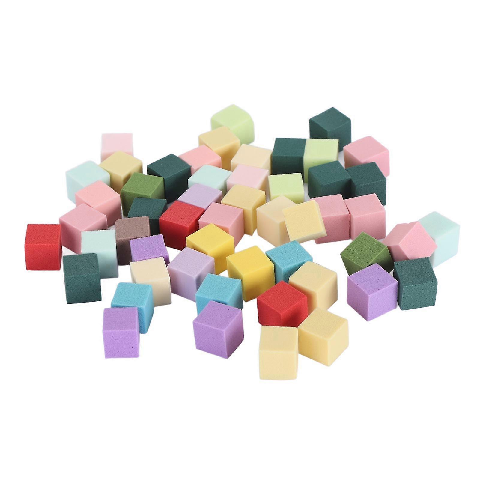 Manicure Nail Art Sponge Multifunctional Colorful Soft Texture Nail Makeup Sponge for Gradient Smudging Blush Application 