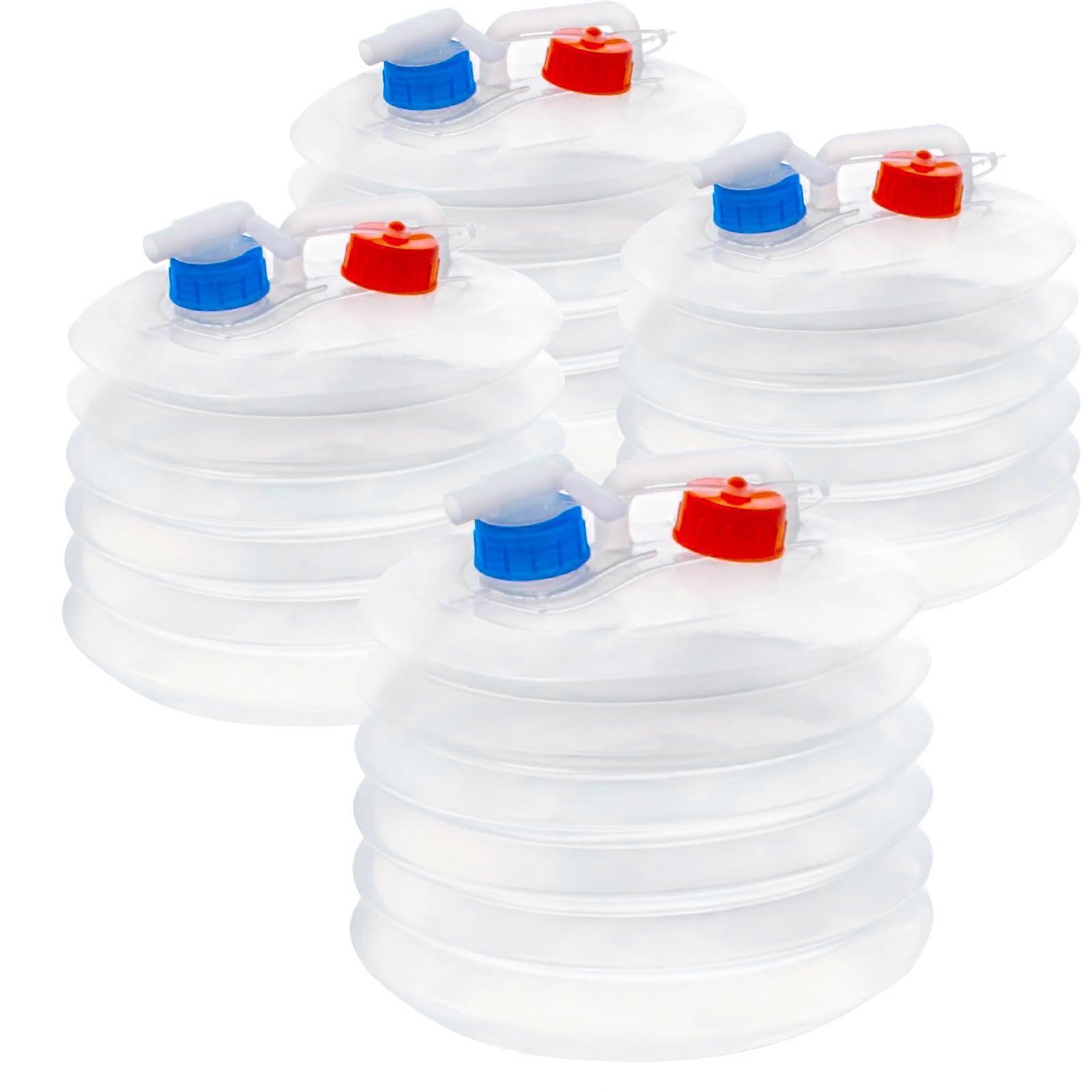 4 Gallon Collapsible Water Container BPA Free Foldable for Hiking Backpacking Emergency Outdoors
