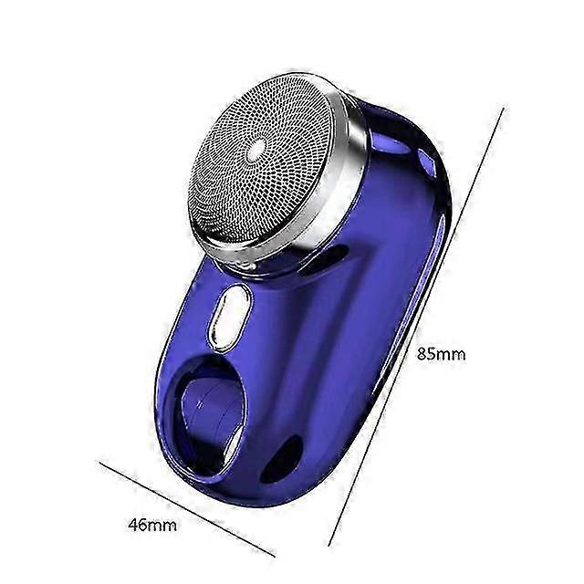 Mini electric shaver beard trimmer razor portable mini shaver low noise power display usb rechargeable shaver for men razor
