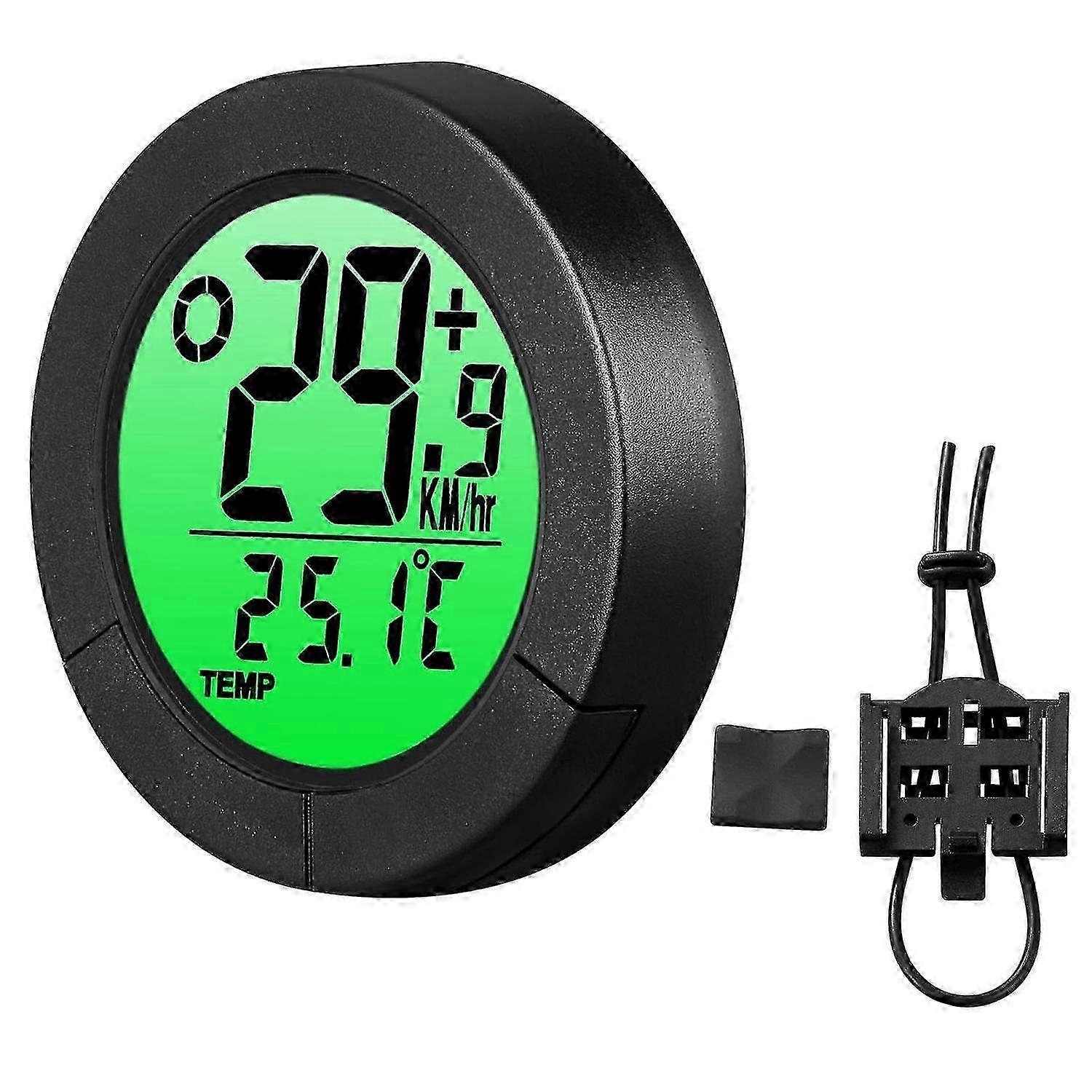 B50-BC23 Bicycle Speedometer with Temperature Measuring Waterproof 1.57" Bicycle Code Meter (Standar