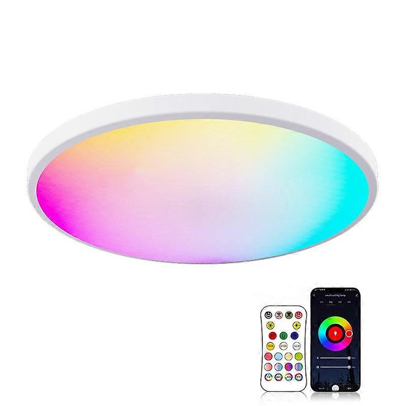 RGBCW Smart Graffiti App Voice Ceiling Light, Voltage: US Standard 110V-130V