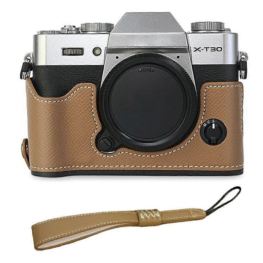 For Fujifilm XT10/XT20/XT30/XT30 II Camera Case Bottom Half-Body Protective Case with Hand Grip