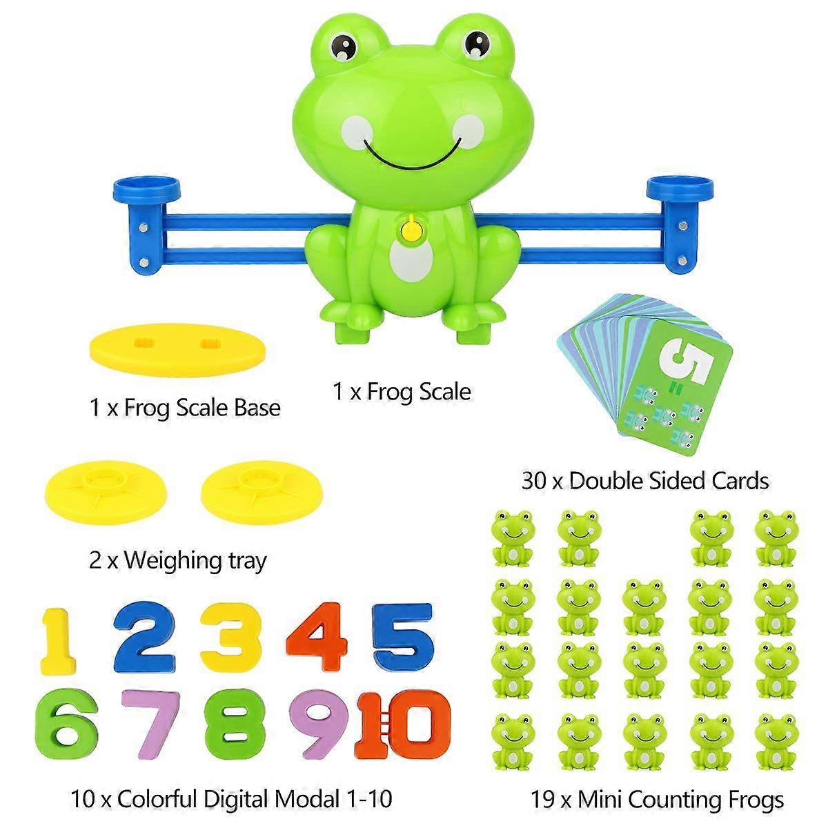 Educational toys, frog balance counting toys
