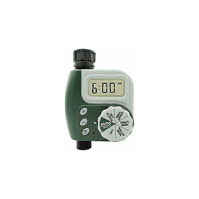 Watering Timer Automatic Watering Timer Sprinkler Irrigation Timer Watering System Controller with LED Display for Balcony and Patio Garden Farm Lawn 