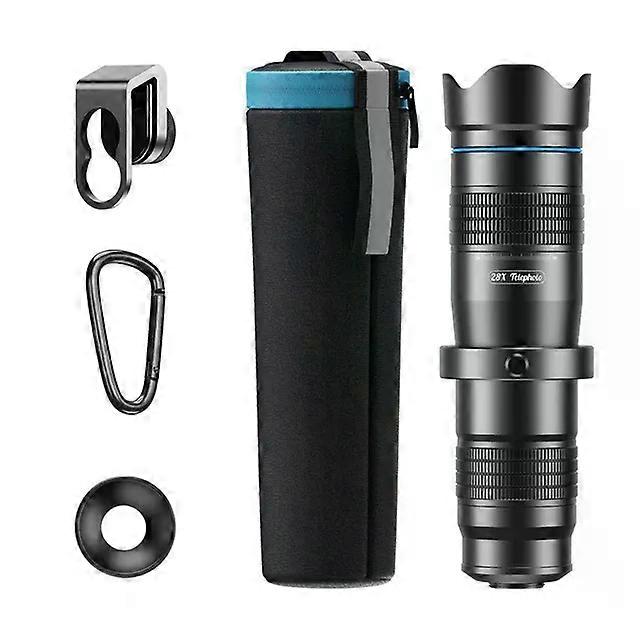 60X monocular telescope 36X 28X long range HD Zoom Mobile Telephoto Lens telescope for cell phone powerful spotting scope