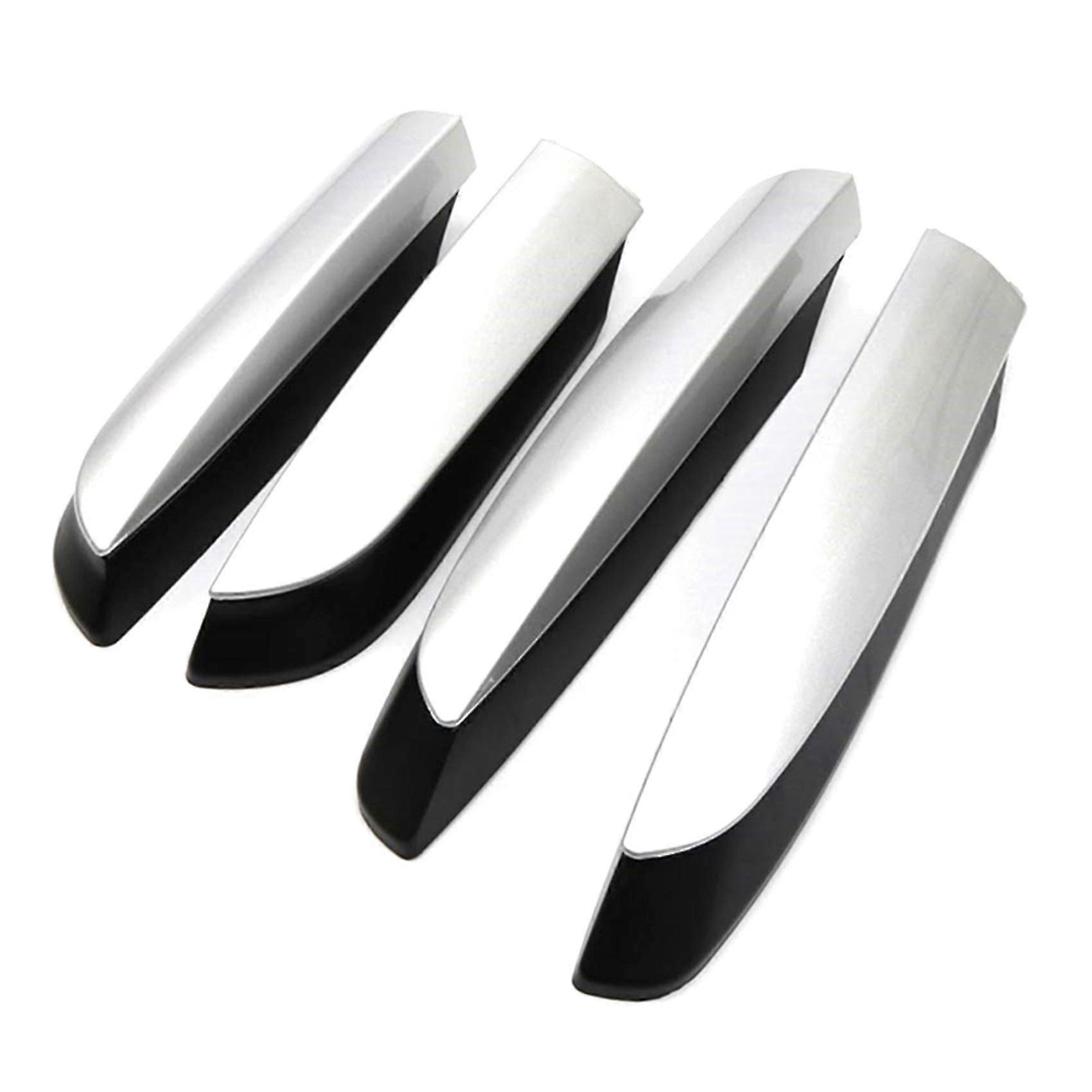 4pcs Roof Rack Rail End Shells Luggage Rack Cover For 2013-2018