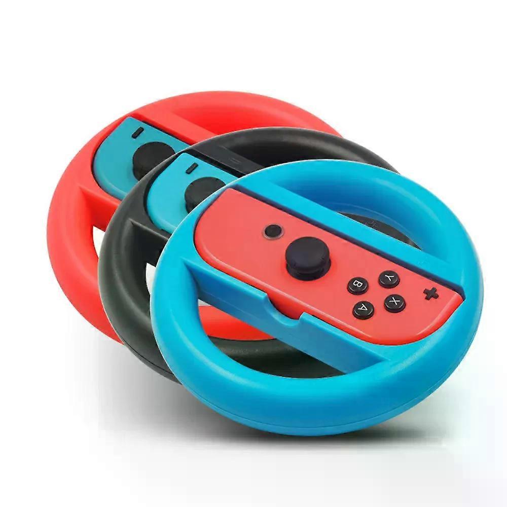 2pcs Racing Steering Wheel compatible for s compatible for Switch Joy Pad Controller Handle Grips compatible for Nitendo compatible for Switch Game