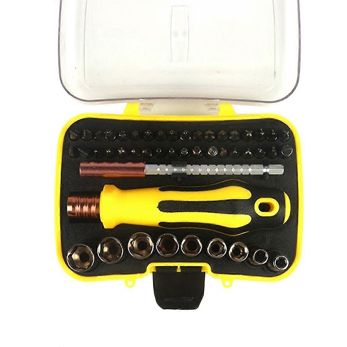 48-In-1 Multi-Functional Screwdriver Set, Magnetic, High Temperature Resistant