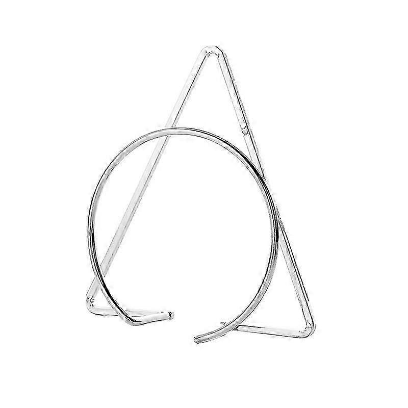 Silver High-End Triple-cornered Nordic Style Napkin Buckle Soft Model Room Furniture Tableware Orna