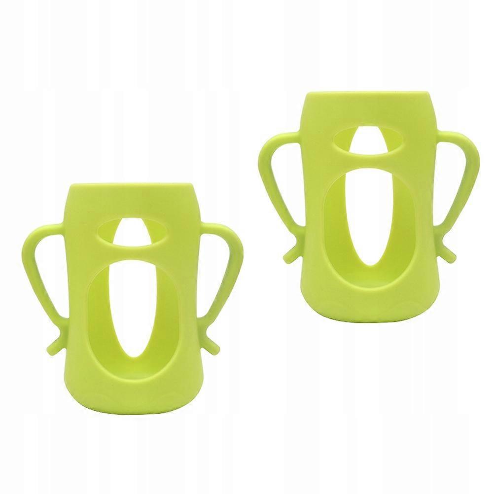 2pcs bottiglia di latte resistente alla goccia protettiva