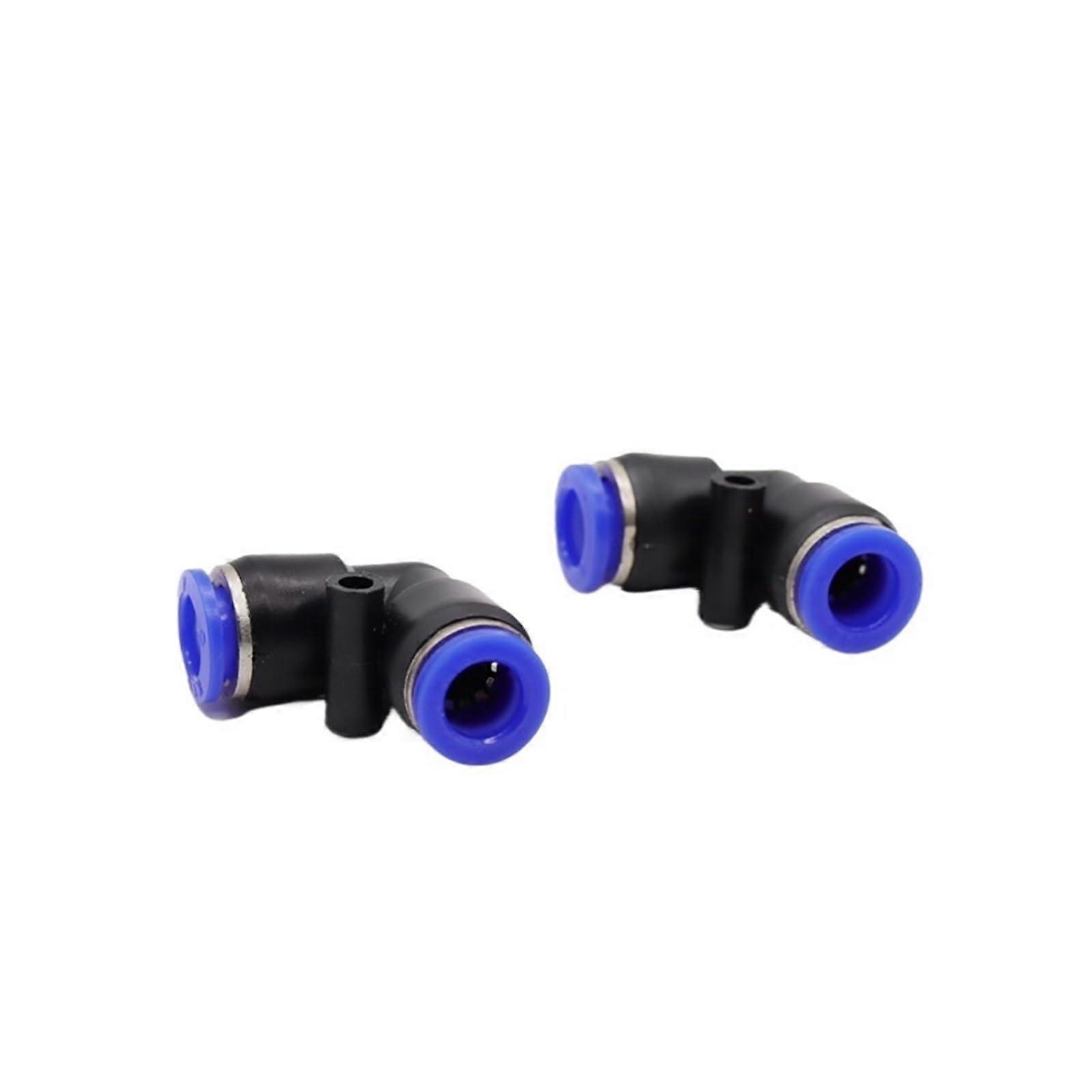 Trachea quick plug quick connector pneumatic connector PV46810 right angle plastic elbow connector pneumatic components(PV14)