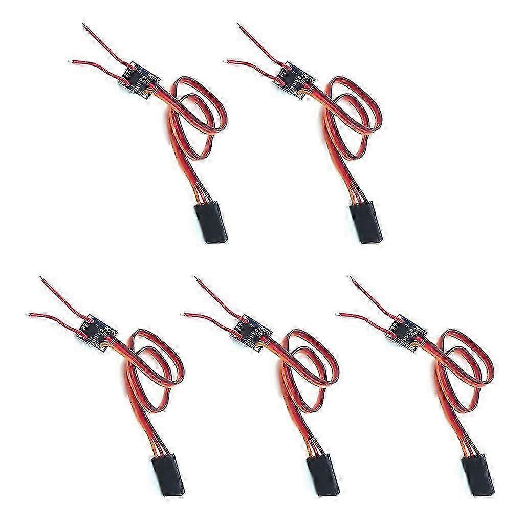 Mini Boat Electronic Speed Controller Double Way ESC for Model Boat/Aircraft