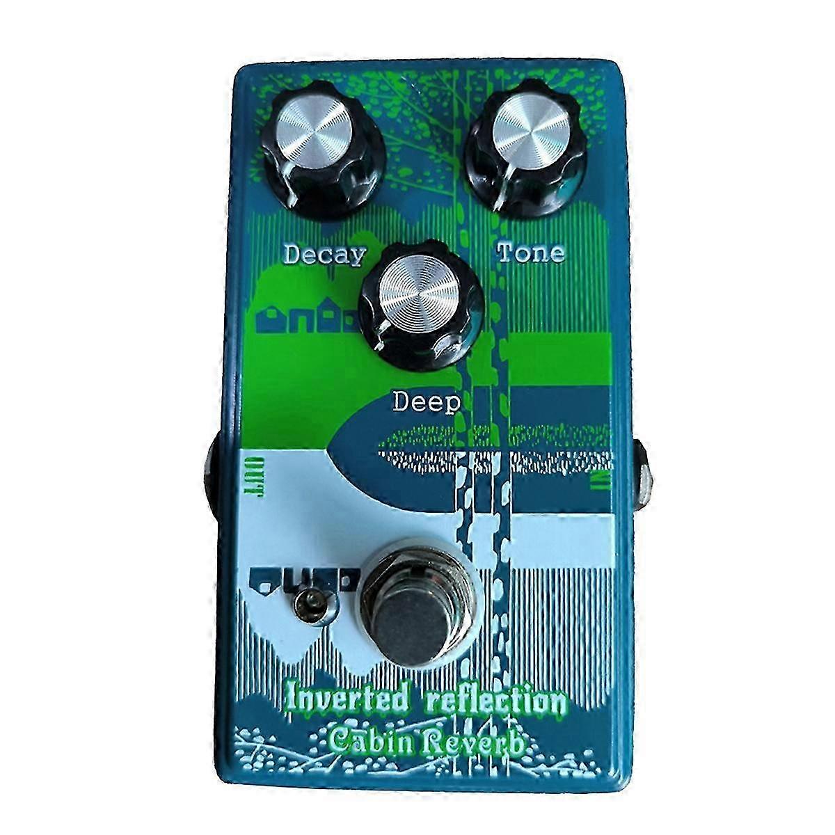 Guitar Reverb Effects Inverted Reflection Cabin Reverb Effect Pedal för elgitarr bas