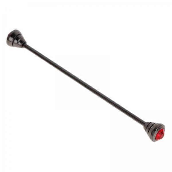 5x 크리스탈 장식이 있는 우아한 남성용 칼라 바 핀